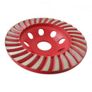 COPA DE DIAMANTE DE 4 1/2 PLGS, EJE UNIVERSAL DE 1 PLG, EMTOP