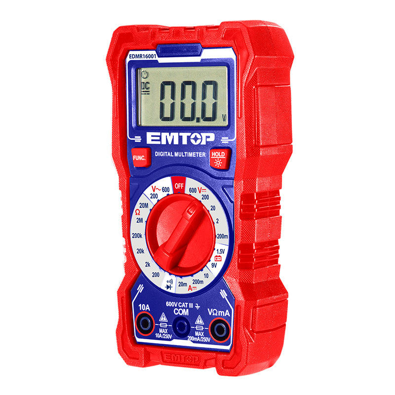 MULTIMETRO DIGITAL, MARCA EMTOP, EDMR16001