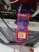 Amperímetro de gancho digital, hasta 600 voltios, EDMR26001