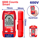 Multímetro digital de 600 V con funciones inteligentes Emtop EDMR516004