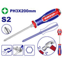 DESARMADOR DE GOLPE PUNTA PHILLIPS PH3 MAGNETICA LARGO 8 PULGADAS. EMTOP, EGTPH32001