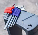Juego de 9 llaves Allen, milimétricas, Emtop, ehky1091