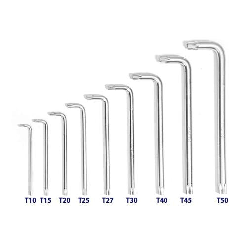 Juego de 9 llaves Torx, Emtop, ehky3091, EHKY3091