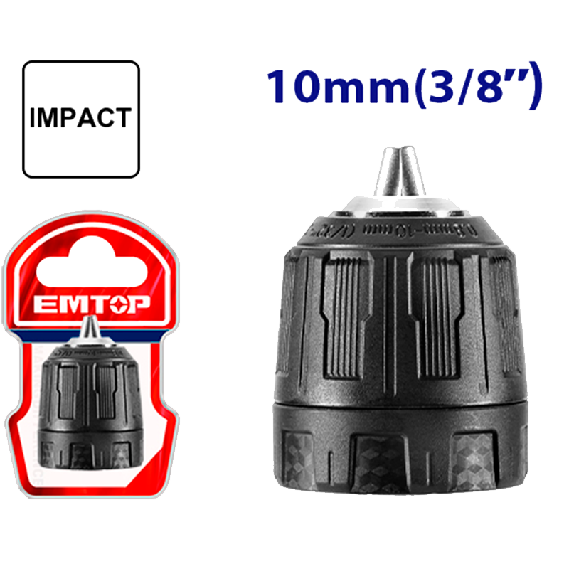 Mandril sin llave de 3/8 plg raiz 3/8 plg Emtop EKCY1018