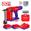 CLAVADORA PARA CONCRETO INALAMBRICA, 3/4PLG, 20V, LADRILLO, LAMINA Y MADERA, CON 2 BATERIAS Y CARGADOR. EMTOP