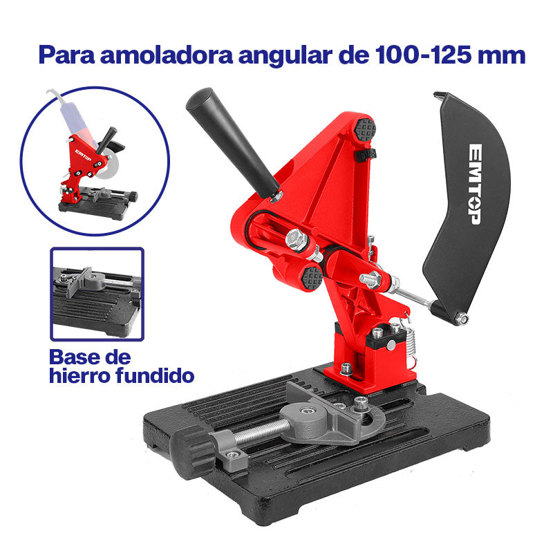 Base para esmeriladoras de 5 plg, Emtop, EMASC1251