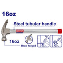 MARTILLO DE UÑA 16 ONZAS, MANGO TUBULAR DE ACERO. EMTOP