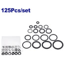 KIT DE O-RINGS 125 PZAS, MATERIAL NBR, SURTIDO DE MEDIDAS, PARA SELLADO EN SISTEMAS HIDRAULICOS Y NEUMATICOS. EMTOP