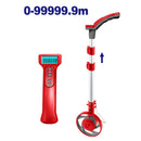 RUEDA DE MEDICION DIGITAL CON DISPLAY, RANGO 0–99999.9 M, CON SOPORTE, INCLUYE 2 BATERIAS AAA. EMTOP.