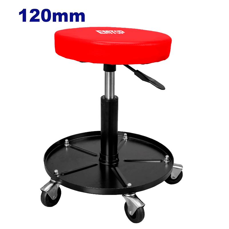 Silla con rodos para mecánico Emtop EMNC1521