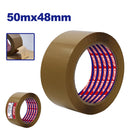 CINTA CAFE PARA EMPAQUE 48 MM X 50 MTS. ADHESIVO DE ALTA RESISTENCIA PARA SELLADO DE CAJAS. EMTOP