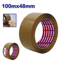 CINTA CAFE PARA EMPAQUE 48 MM X 100 MTS. ADHESIVO DE ALTA RESISTENCIA PARA SELLADO DE CAJAS. EMTOP