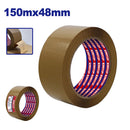 CINTA CAFE PARA EMPAQUE 48 MM X 150 MTS. ADHESIVO DE ALTA RESISTENCIA PARA SELLADO DE CAJAS. EMTOP
