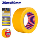 CINTA DE SEGURIDAD AMARILLA 50 MM X 30 MTS. PARA DEMARCACION Y SEÑALIZACION. EMTOP