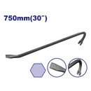 BARRETA DE DEMOLICION ANCHO 18 MM 30 PULGADAS DE LARGO. EMTOP