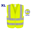 CHALECO REFLECTIVO TALLA XL COLOR VERDE, EMTOP, EHSPP30802