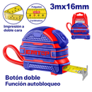 Cinta métrica de 3 mts x 16 mm Emtop EMTP2316