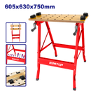 Mesa de trabajo plegable Emtop EMWE1525