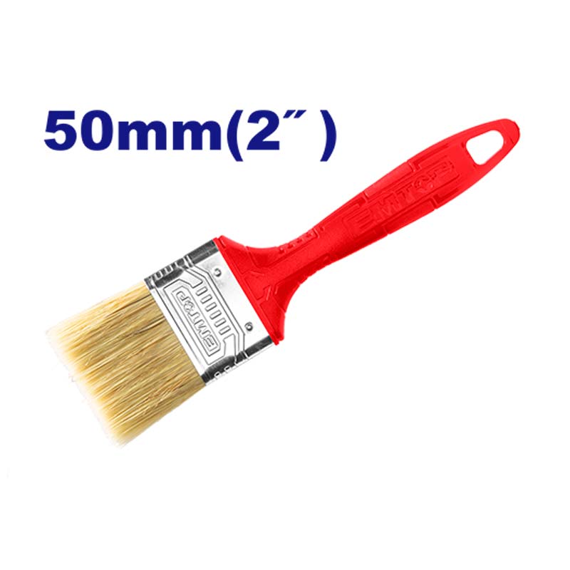 BROCHA MANGO DE PLASTICO DE 2 PULGADAS, IDEAL PARA PINTURA DE ACEITE. MARCA EMTOP, EPBH02702