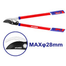 TIJERA PARA PODAR , 30 PULGADAS DE LARGO, CORTE MAXIMO 28 MILIMETROS. MARCA EMTOP