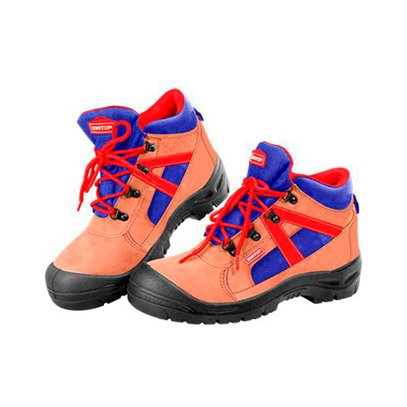 BOTAS DE SEGURIDAD PUNTA DE ACERO Y SUELA DOBLE, TALLA 39. MARCA EMTOP, ESBS32SB39