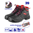 Botas punta de acero antiestáticas doble densidad talla 39 Emtop ESBS42SP39