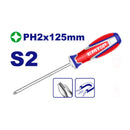 DESARMADOR PHILLIPS PUNTA MAGNETICA PH2 5 PULGADAS DE LARGO. EMTOP, ESDPH2125