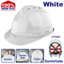 CASCO DE SEGURIDAD COLOR BLANCO RANURAS DE VENTILACION REFUERZO SUPERIOR EN V. EMTOP