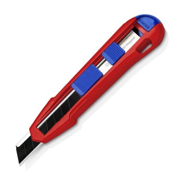 Cuchilla retráctil de 9 mm, hojas quebrables, Emtop, esnk09101, ESNK09101