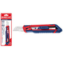 Cuchilla retráctil de 18 mm, hojas quebrables, Emtop, esnk18302