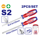 DESARMADORES PHILLIPS PH2 Y PLANO 6.5 MM DE PUNTA MAGNETICA, EMTOP, ESST0221