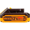 Batería de lithium de 1.5 amperios en marca INGCO, FBLI12151