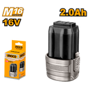Batería de lithium de 2.0 amperios de 16 Voltios en marca INGCO, FBLI1620