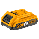 Batería de lithium de 2.0 amperios de 20 Voltios en marca INGCO, FBLI20011