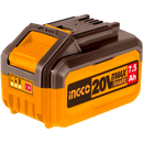 Batería de lithium de 7.5 amperios de 20 Voltios en marca INGCO, FBLI2075