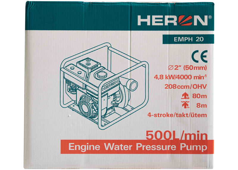 Bomba de agua de gasolina alta presión de 2 x 2 pulgadas, Heron, G8895109