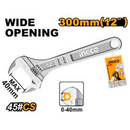 Llave ajustable de 12" en marca INGCO, HADW131122