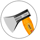 Hacha de 1,000 gramos con mango ergonómico en marca INGCO, HAX0811000