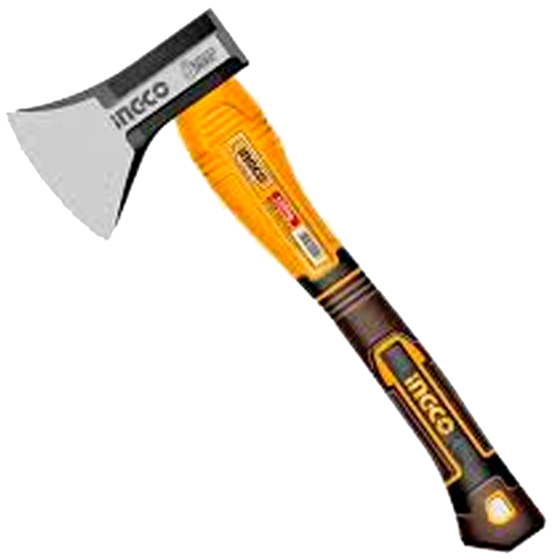 Hacha de 1,250 gramos con mango ergonómico/ fibra de vidrio en marca INGCO, HAX0811250