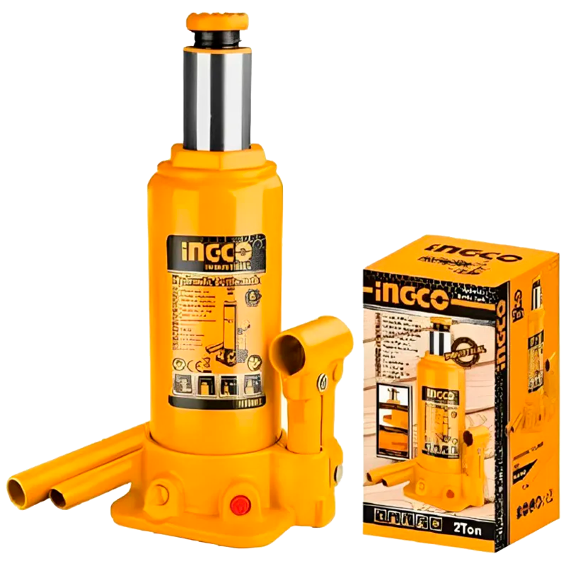 Tricket tipo botella de 10 toneladas en marca INGCO, HBJ1002
