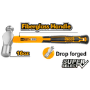 Martillo de bola de 16 onzas, con rebrimiento para mejor agarre, en marca INGCO, HBPHS8016