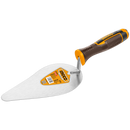 Cuchara para albañil de 8" con mango ergonómico en marca INGCO, HBT818