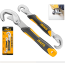 kit de llaves de cola ajustable en marca INGCO, HBWS110808