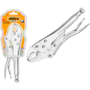 Alicate de presión con quijada curva de 10" en marca INGCO, HCJLW0210