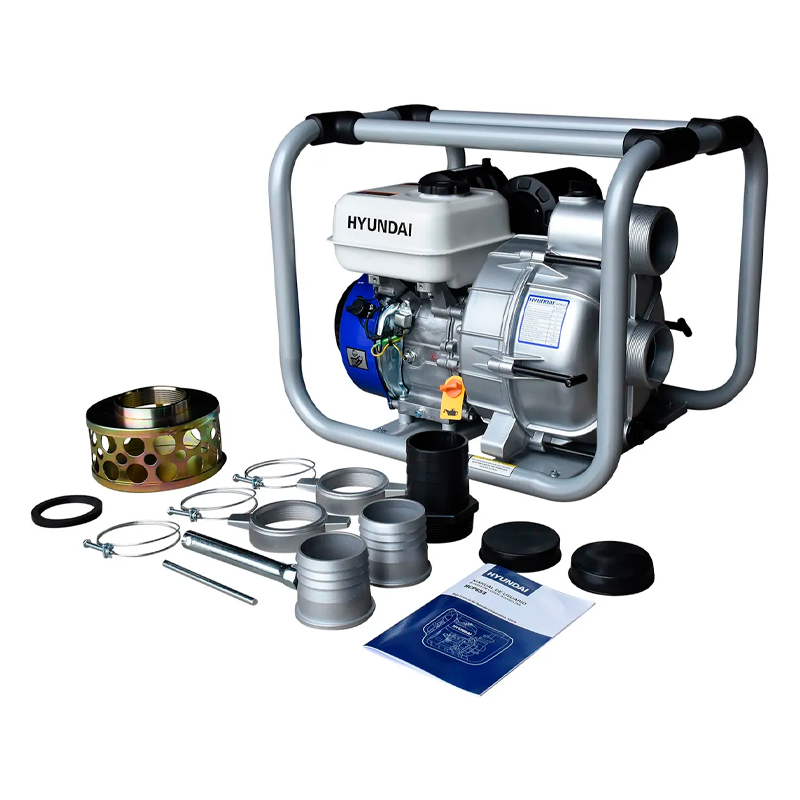 Bomba de agua Autocebante Semi-trash Para Lodos de 3x3 pulgadas en marca HYUNDAI, HCP653