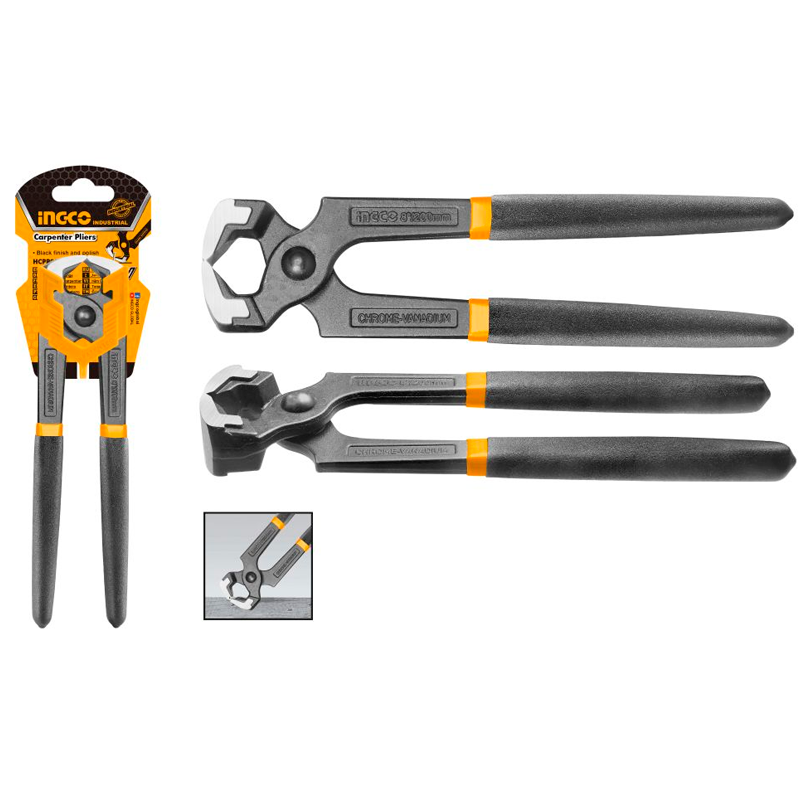 Tenaza para carpintero de 8" en marca INGCO, HCPP02200