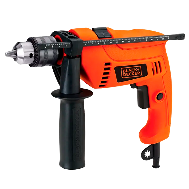 Barreno percutor de 1/2 plg de 600 watts Black and Decker