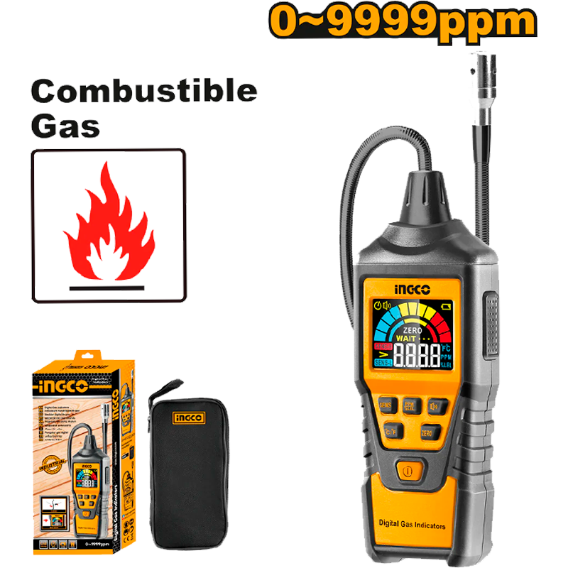 Medidor de gas/combustible en marca INGCO, HETGA01