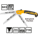 Navaja de sierra pagable de 7" en marca INGCO, HFSW1808