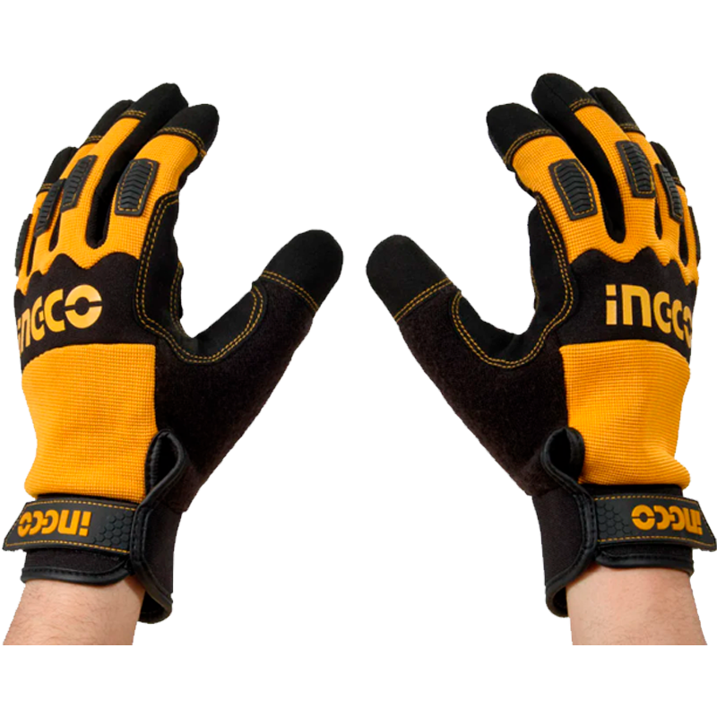 Guantes para mecánico en marca INGCO, HGMG02-XL